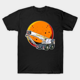 Mobile Crane Moon T-Shirt